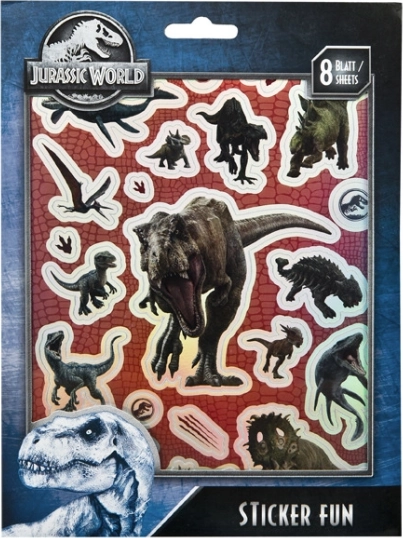 Zestaw naklejek Jurassic World