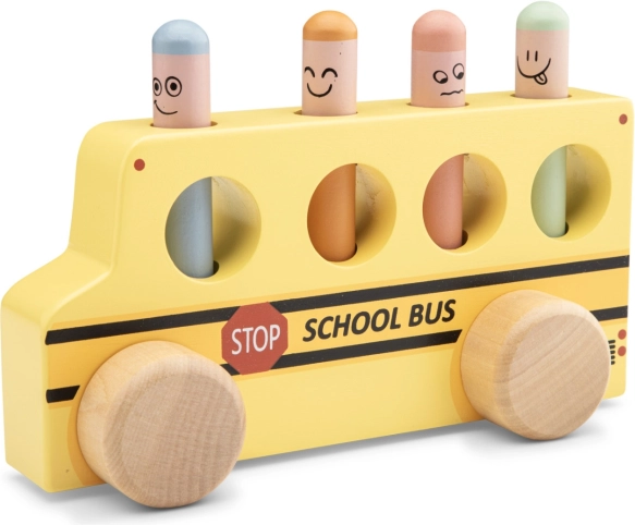 Pop-up – wyskakujące kołeczki – szkolny autobus