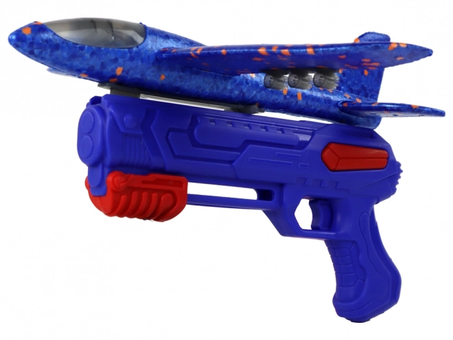 Pistolet do baniek mydlanych Aeroplane Blue