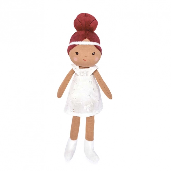 Lalkowa szmacianka Doudou Jolijou Mae 25 cm biała