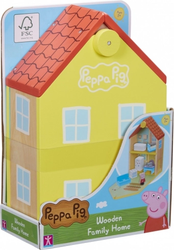 Drewniany domek Świnka Peppa