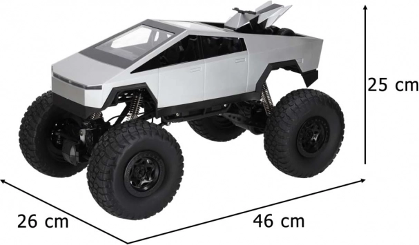 Zatrudniony model Pickupu Climbing Vehicle 1:8 2,4GHz