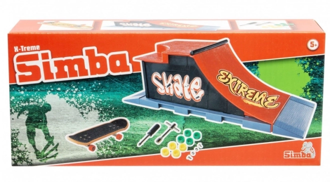 Zestaw mini deskorolkowy WOT z rampą Extreme