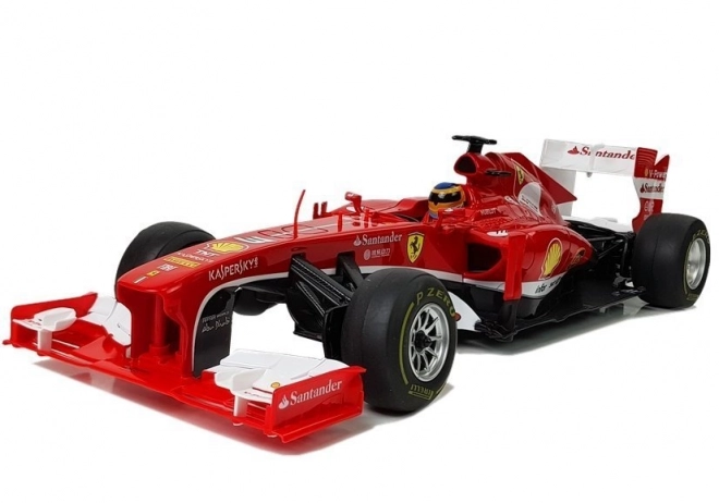 Wyścigowy samochód Formuły 1 Ferrari F138 czerwony 1:12