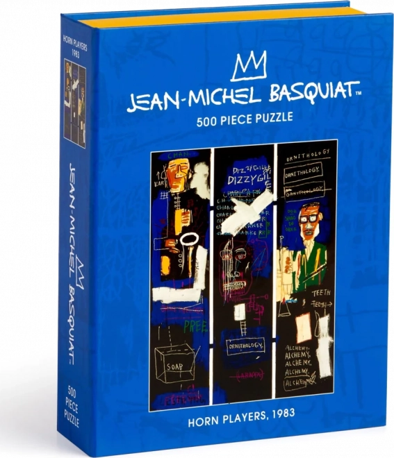 Puzzle Basquiat: gracze na róg leśny 500 elementów