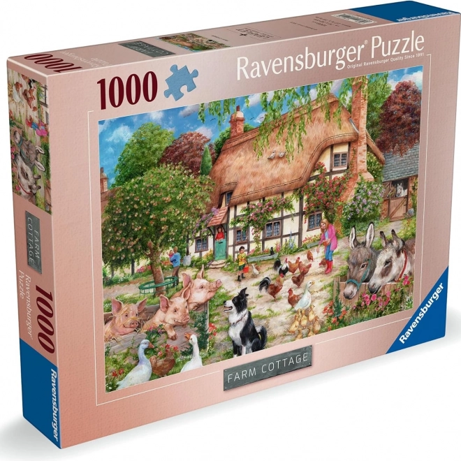 Ravensburger Puzzle Domek na wsi 1000 elementów