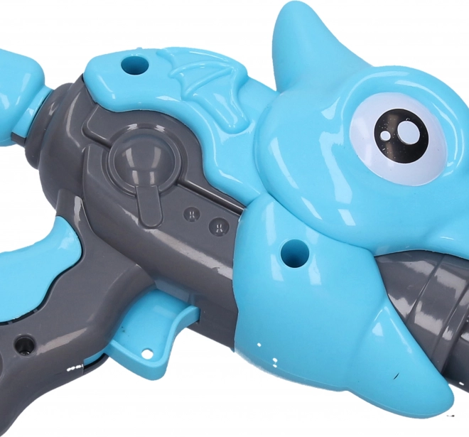 Pistolet dino na naboje piankowe do skrecania 21 cm