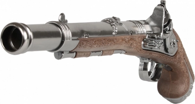 Metalowy pistolet pirata Gonhera