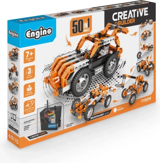 Silnik z przekładnią dla ożywionych modeli