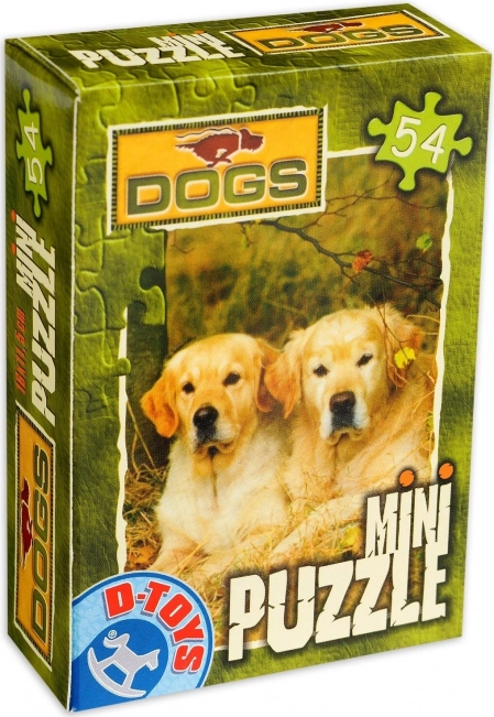 Puzzle urocze szczeniątko 54 elementy