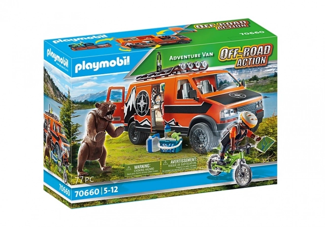 Zestaw figurek terenowych 70660 Wyprawa vanem
