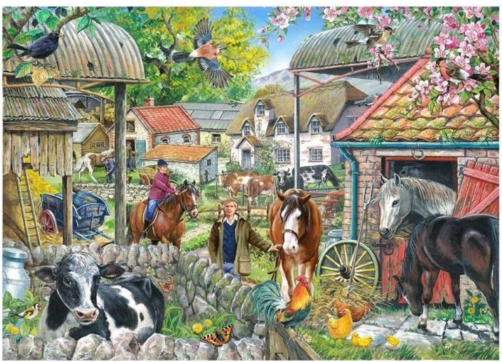 Puzzle Farma BIG 250 elementów