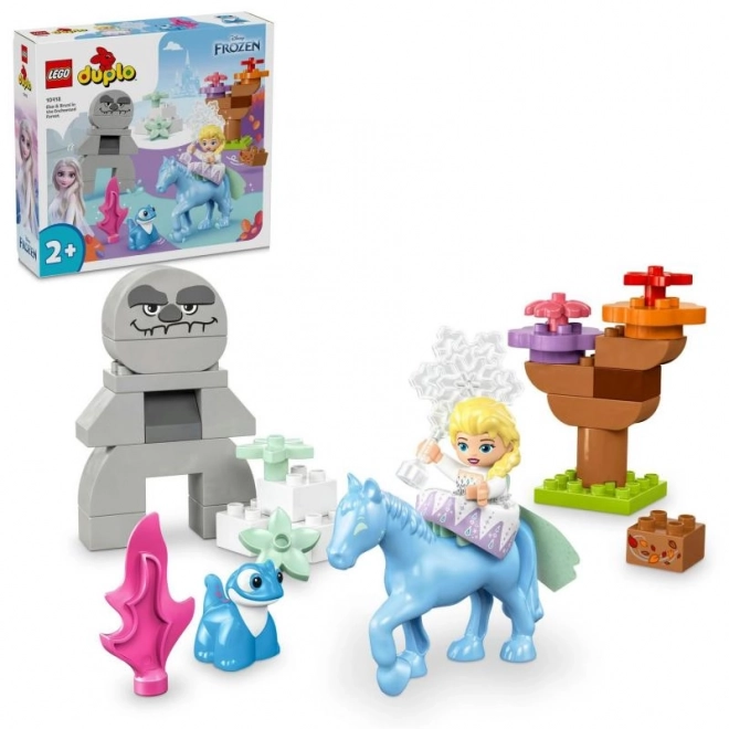 LEGO DUPLO Disney Elsa i Bruni w Zaczarowanym Lesie