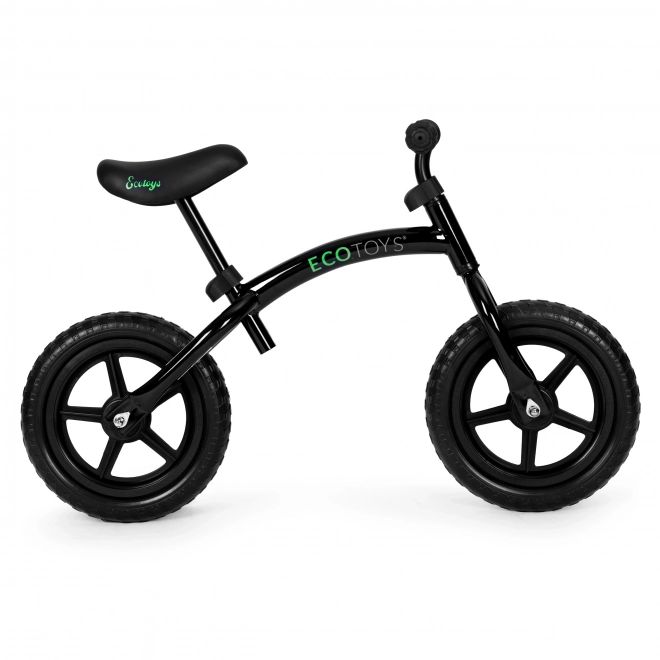 Dziecięcy rowerek biegowy ECOTOYS, czarny