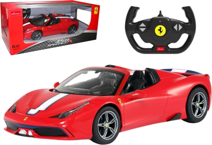 RC auto Rastar 1:14 Ferrari LaFerrari Aperta czerwony kabriolet