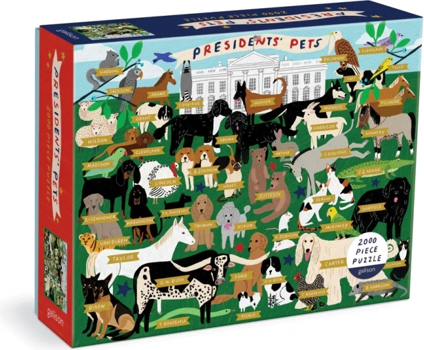 Galison puzzle Prezydenckie pupile 2000 elementów