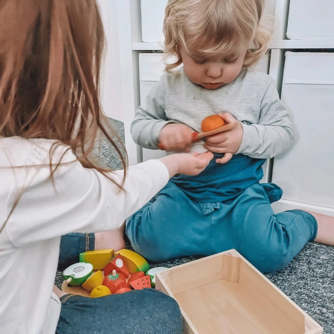 Bigjigs Toys Krojenie owoców w pudełku