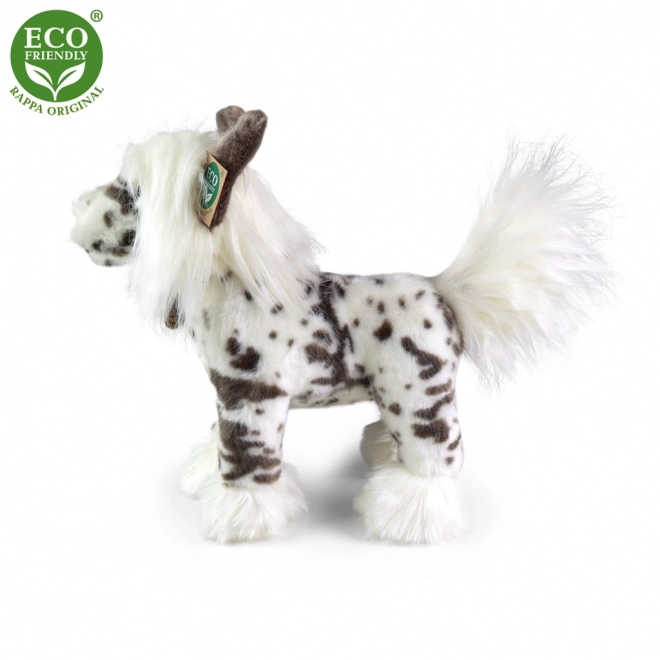 Rappa Pluszowy pies Chiński grzywacz stojący 25 cm ECO-FRIENDLY
