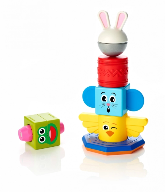 Magnetyczna konstrukcja SmartMax Mój pierwszy totem - 8 elementów