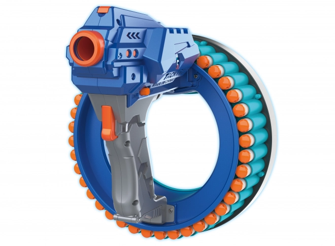 Pistolet na piankowe strzały z obrotowym magazynkiem 21 cm