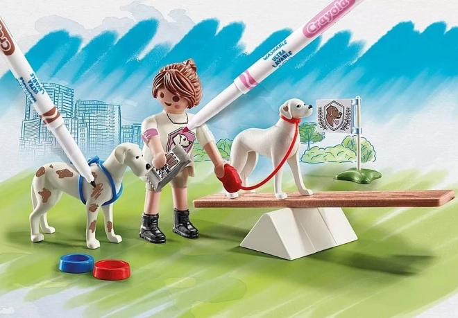 Playmobil Kolor Szkolenie z psami
