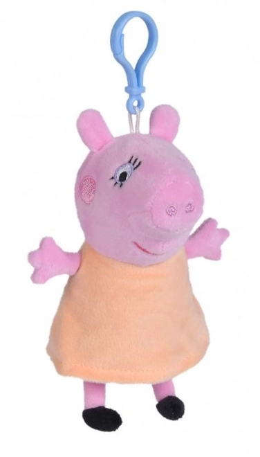 Świnka Peppa pluszowy breloczek do plecaka, 4 rodzaje