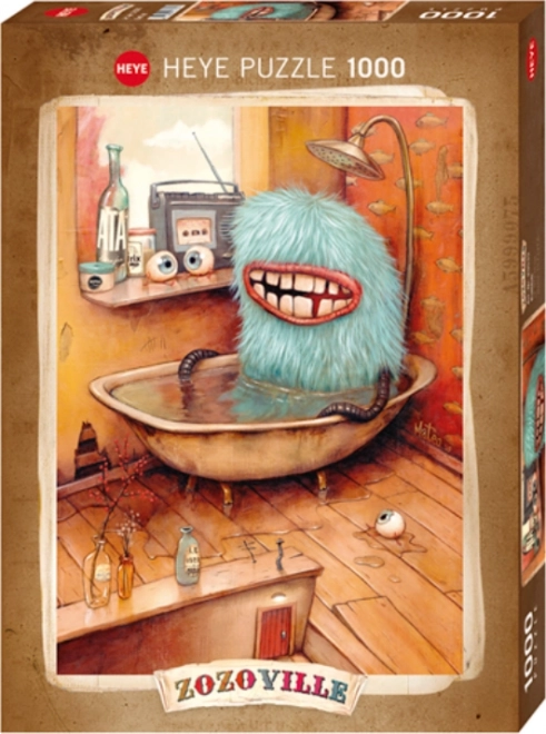 HEYE Puzzle Zozoville: W wannie 1000 elementów