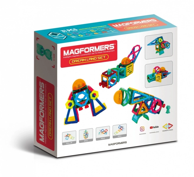 Magformers Dream Land 31 elementów