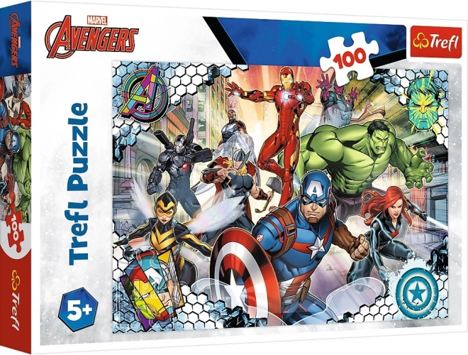 Puzzle 100 elementów – słynni Avengers DISNEY MARVEL