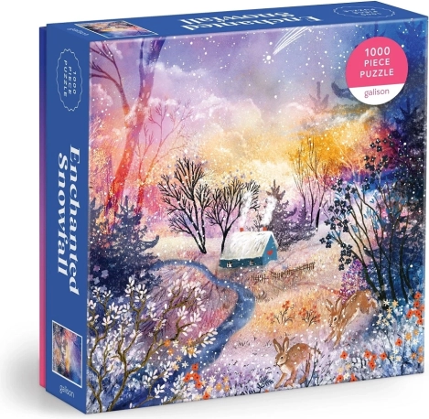 Puzzle Magiczny ośnieżony krajobraz 1000 elementów GALISON
