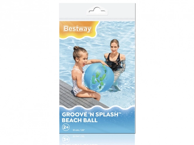 Bestway nadmuchiwany plażowy piłka Kaktusy 51 cm