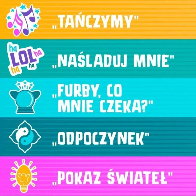 Interaktywny fioletowy maskot Furby 2.0