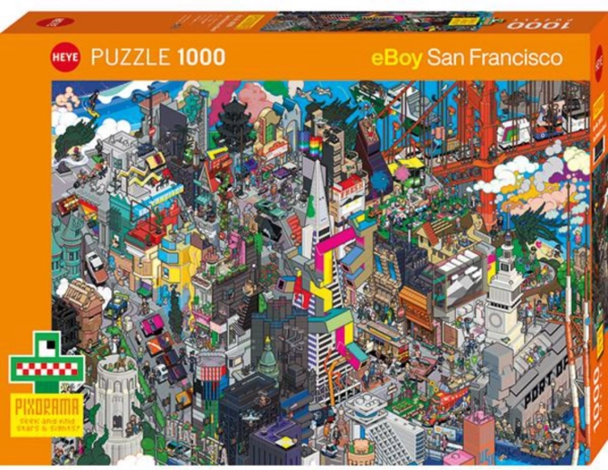Puzzle Pixorama: San Francisco Quest 1000 elementów