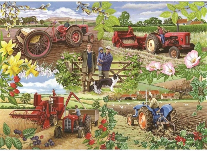 Puzzle Rok rolnika 1000 elementów od House of Puzzles