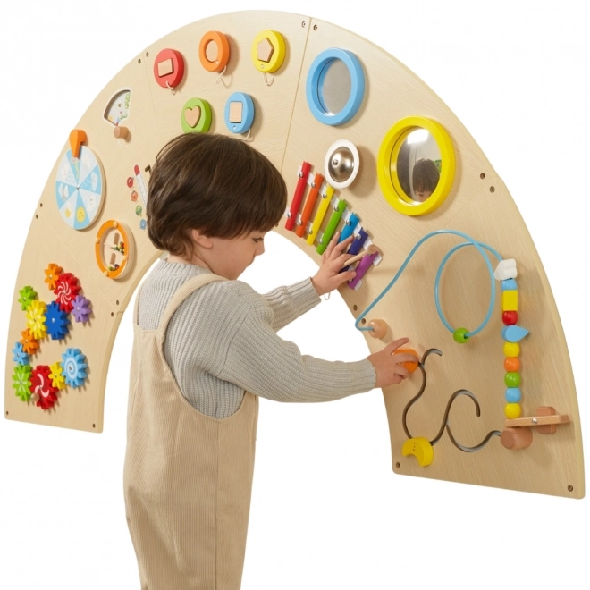 VIGA tablica manipulacyjna ścienna Luk Montessori
