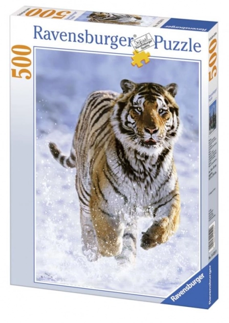 Ravensburger puzzle Tygr w zimie 500 elementów