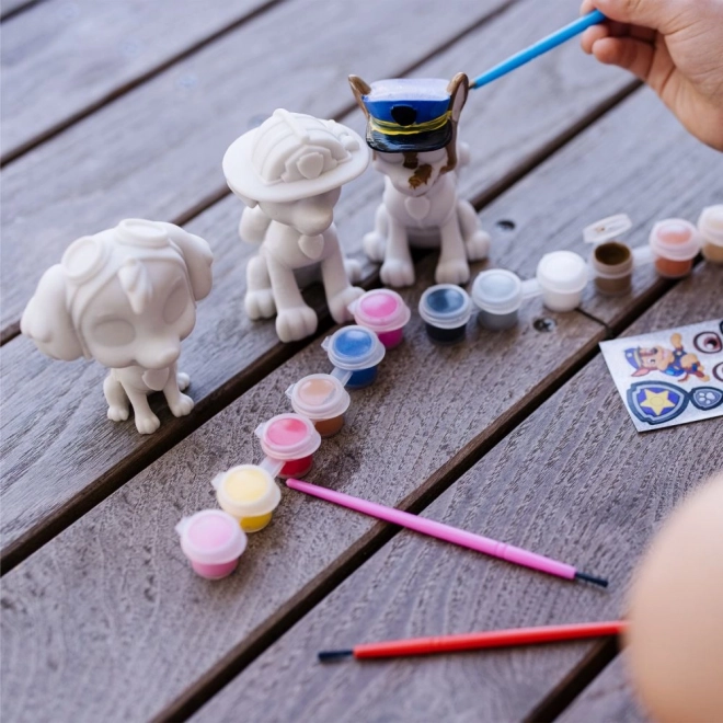 Figurki Psi Patrol do malowania