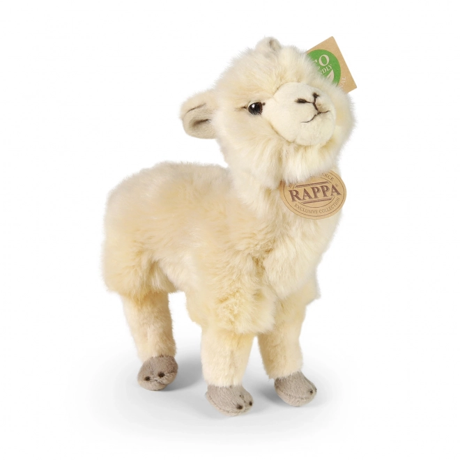 Rappa Lama Alpaka stojąca pluszowa 23 cm EKOLOGICZNA