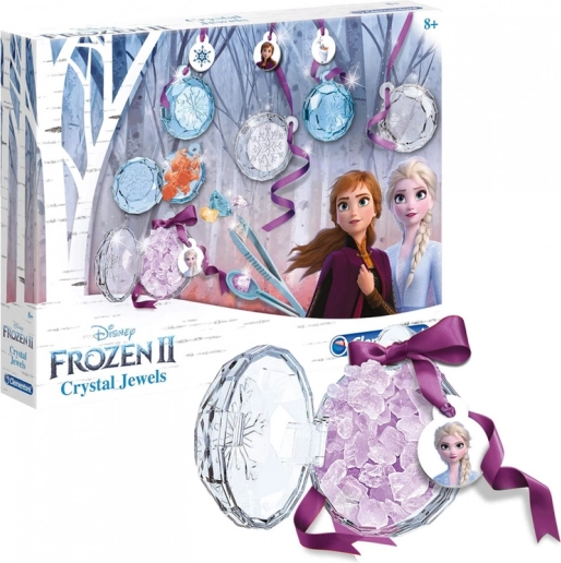 Clementoni zestaw do tworzenia biżuterii naszyjnik Kryształy Frozen