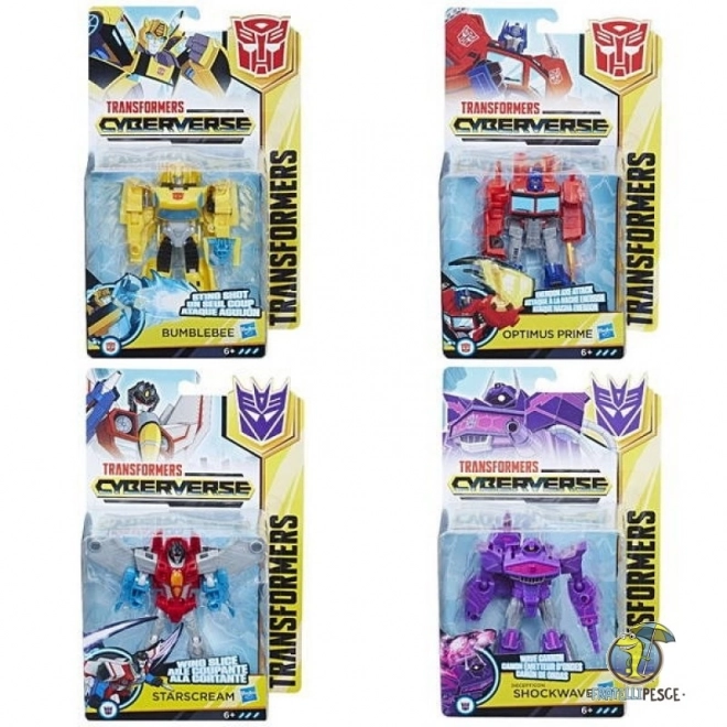 Figurka Transformers Cyberverse 5-7 kroków transformacji