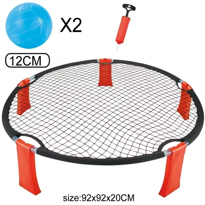 Gra Smash Ball na trampoline dla zręczności