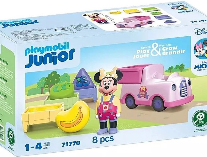 Zestaw figurek JUNIOR & Disney Mickey Mouse i sortownik owoców