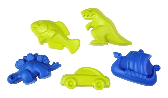 Foremki do piasku z dinozaurem 5 części