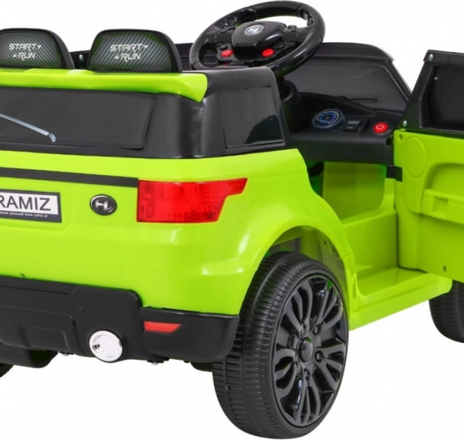 Elektryczne autko Land Rapid Racer – Zielone