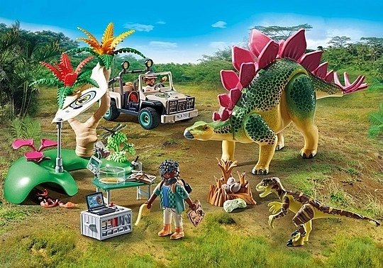 Zestaw figurek dinozaurów 71523 Obóz badawczy dinozaurów