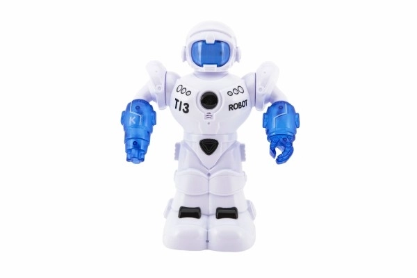 Jeżdżący mówiący robot ze światłem i dźwiękiem w pudełku