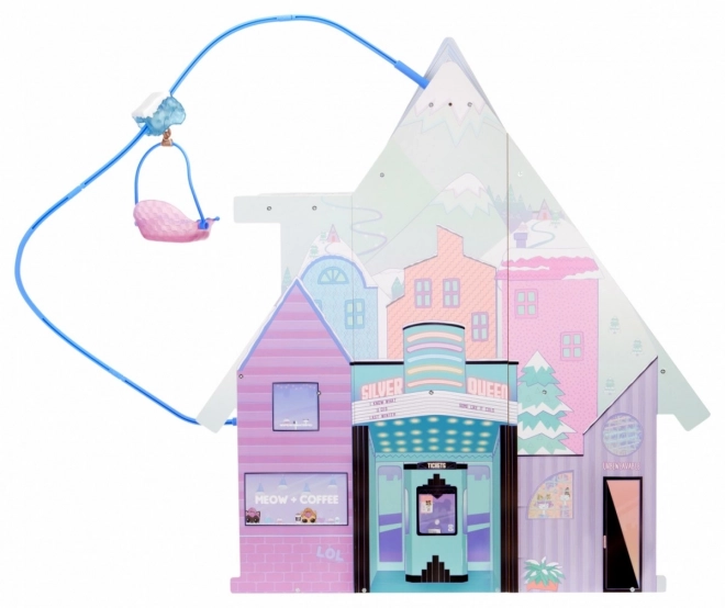 Drewniany domek dla lalek L.O.L. Surprise Winter Cottage