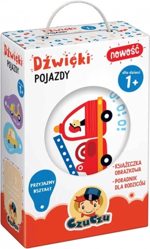 CzuCzu odgłosy pojazdów – obrazkowa książeczka na kółeczku