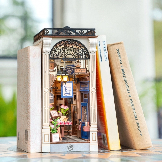 RoboTime 3D puzzle Zatyczka na książki Spotkanie w pasażu