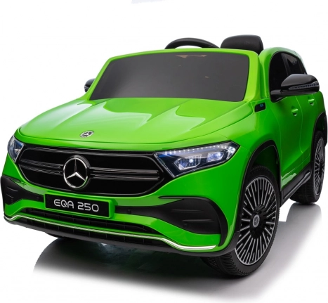 Elektryczne auto Mercedes Benz EQA 250 zielone